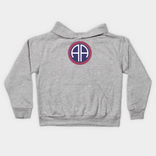 82nd Airborne All American Circle Kids Hoodie